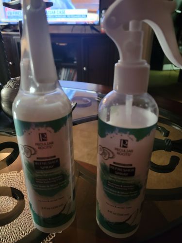 Customer photo review of Refresher Spray w/ Rose Water | 8 oz
