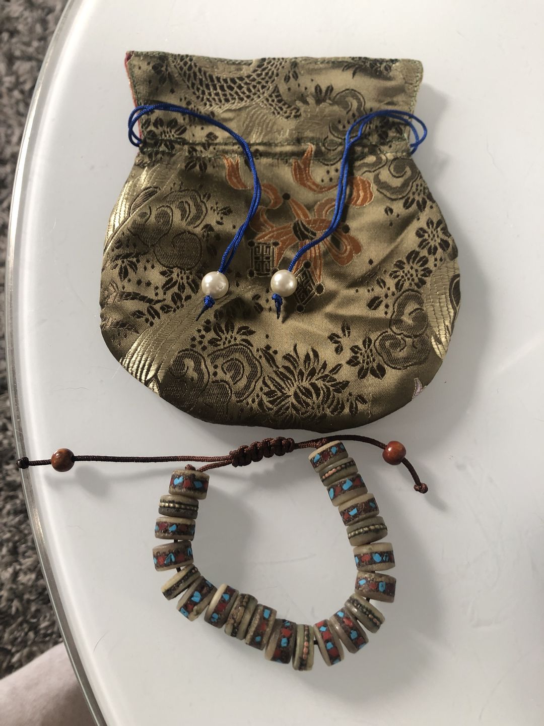 Customer photo review of NEW Porte-clés Tibétain | Amulette Moulin à Prières | NEPAL