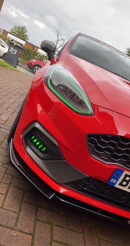 Customer photo review of Fiesta MK8 ST/ST Line "Race" Style Fog Light Armour