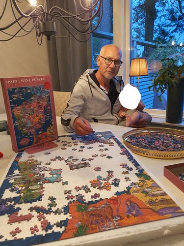 Customer photo review of Wine Puzzle - Spain