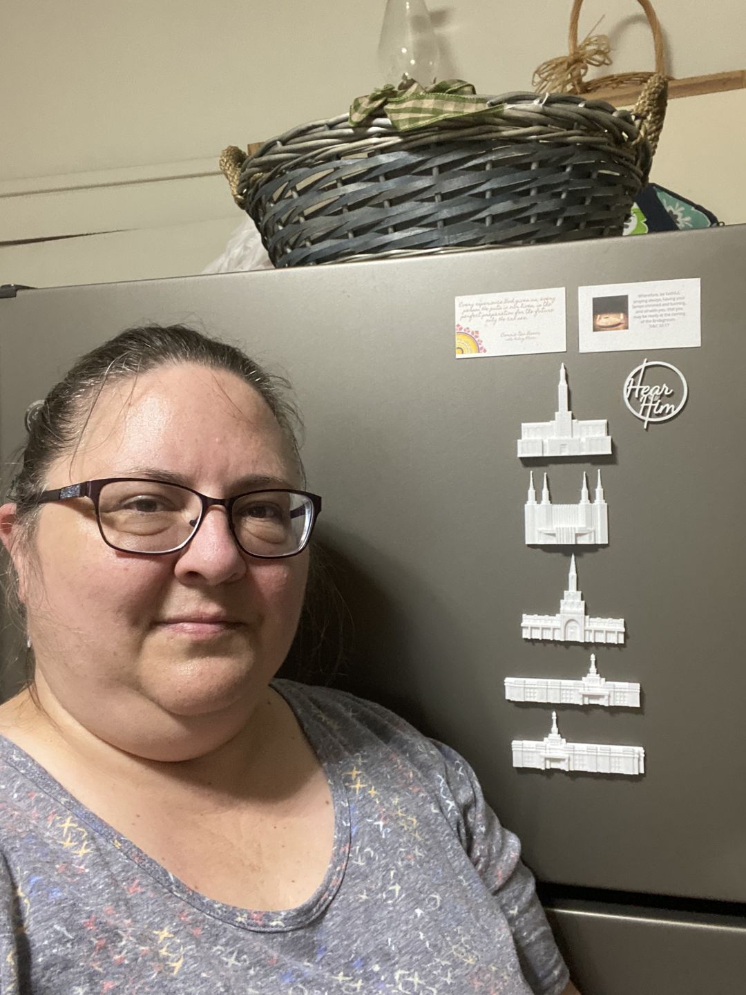 Customer photo review of 5 Temple Magnets - Gift Ready