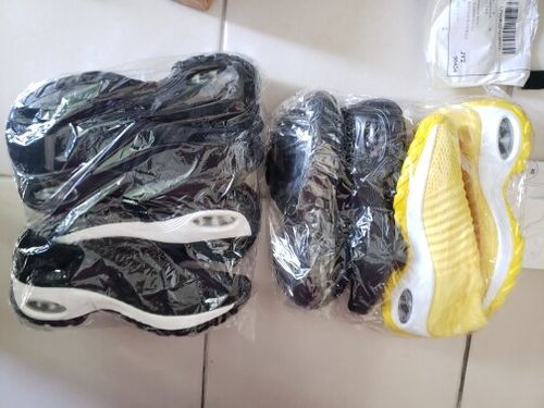 Customer photo review of Baskets Orthopédiques à plateforme pour femme