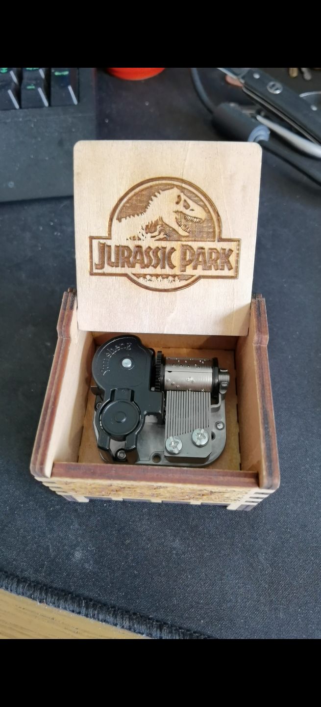 Customer photo review of Wind-up Music Box