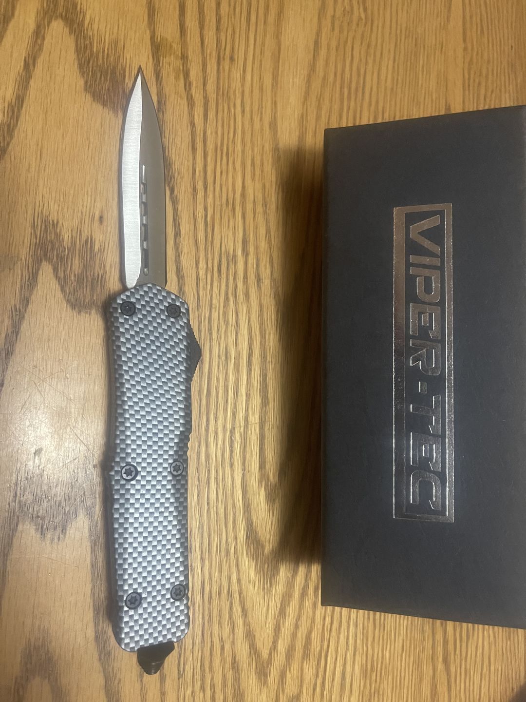 Customer photo review of Carbon Fiber Ghost D/A OTF (Multiple Blade Styles Available)