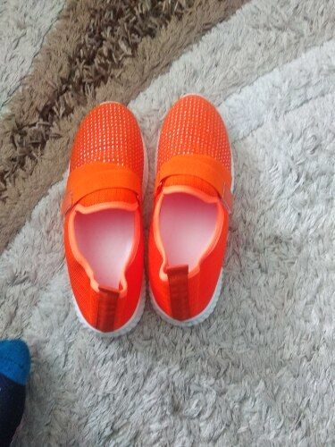 Customer photo review of Baskets Orthopédiques Pour Femme Rosy