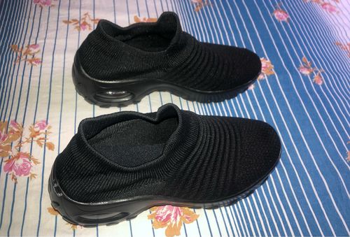 Customer photo review of Baskets Orthopédiques à plateforme pour femme