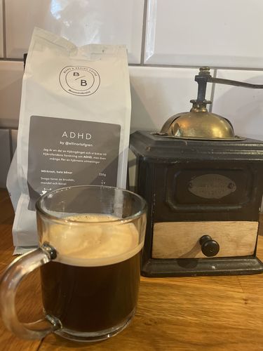 Customer photo review of Smakbox HJÄRNGÄNGET - hela bönor (vårt kaffe är paketerat i 250grams påsar)