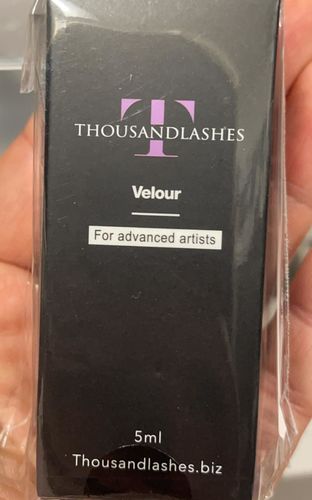 Customer photo review of VELOUR LASH ADHESIVE