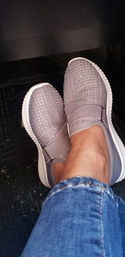 Customer photo review of Baskets Orthopédiques Pour Femme Rosy