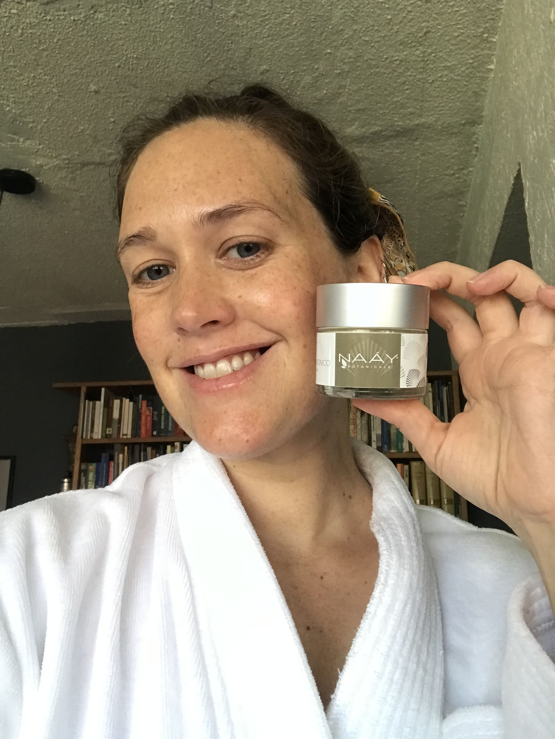 Customer photo review of CREMA FACIAL DE ÁCIDO HIALURÓNICO y ARGAN