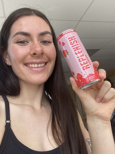 Customer photo review of Replenish+ Collagen Pre-Workout RTD 6 Pack