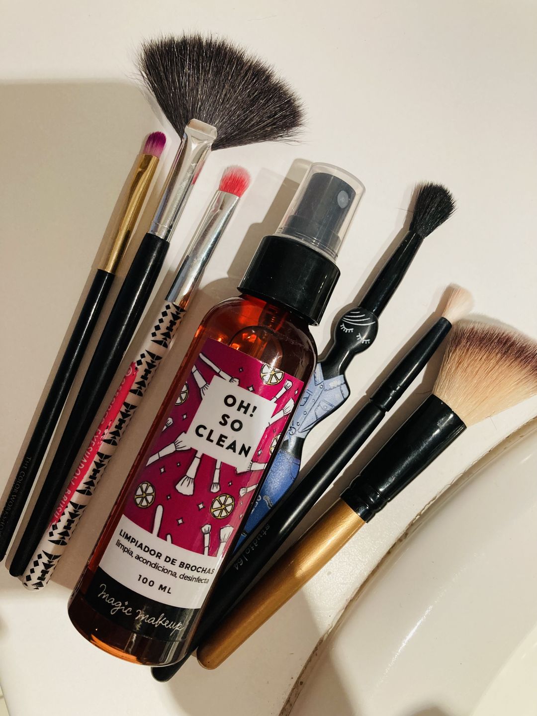 Customer photo review of Pack Pyme Lover  (2 limpiadores 100ml + travel size REGALO)