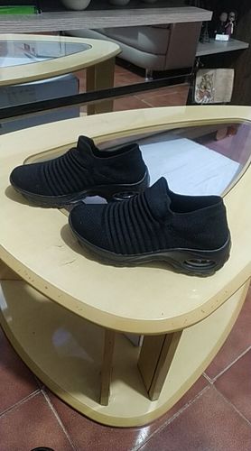 Customer photo review of Baskets Orthopédiques à plateforme pour femme