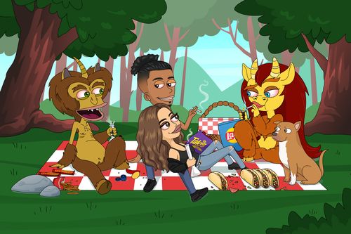 Customer photo review of 'Big Mouth' Custom Portrait