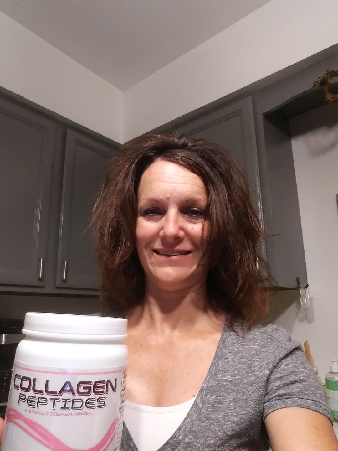 Customer photo review of Collagen Peptides