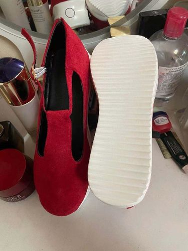 Customer photo review of Sandales Orthopédiques sans lacets à bout fermé pour femmes