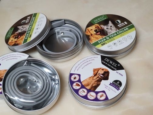 Customer photo review of Copy of Anti Bugs Pets Collar Waterproof 8 Month Protection