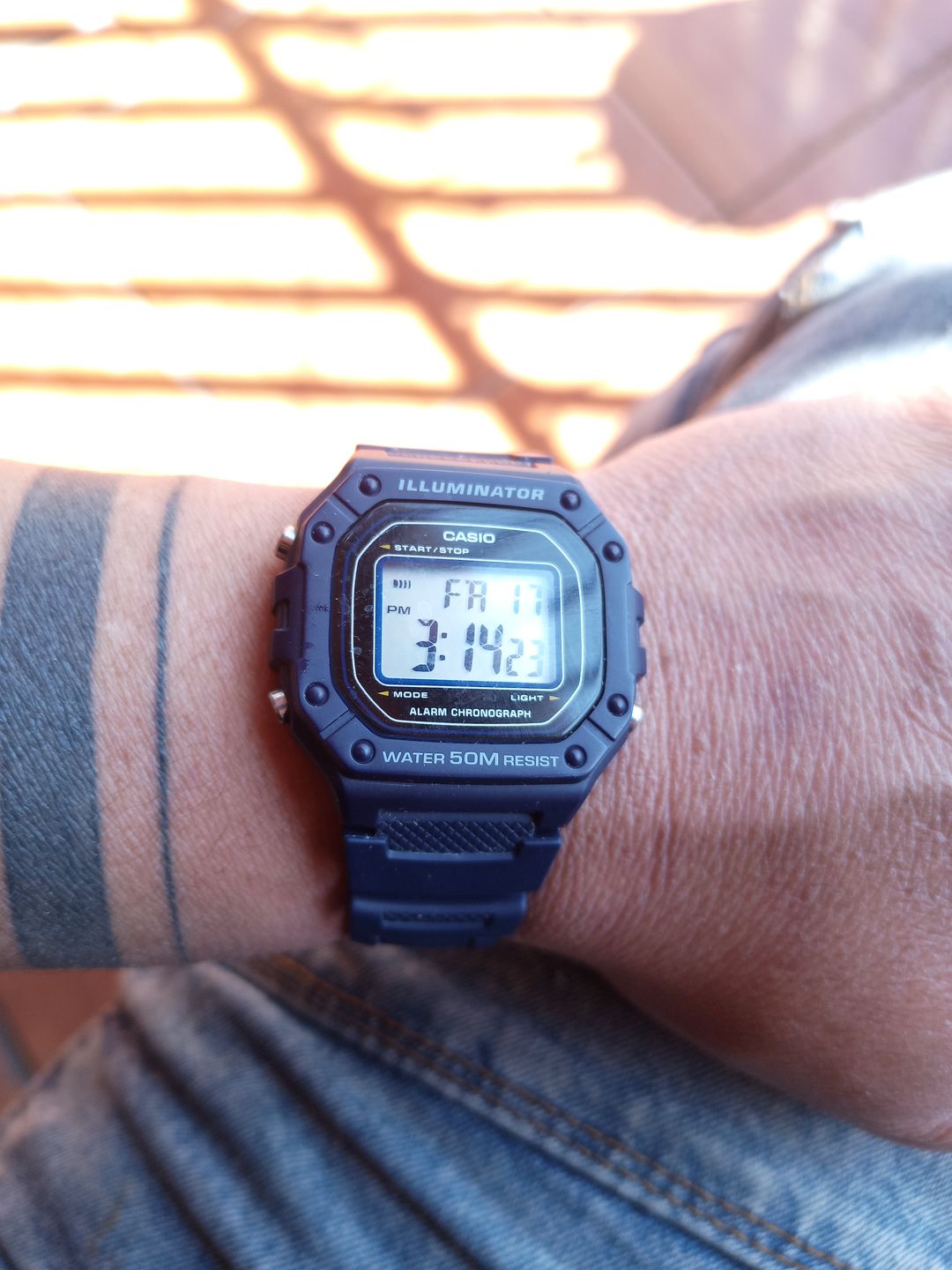 Customer photo review of Reloj Casio Vintage W-218H-2AVDF Azul