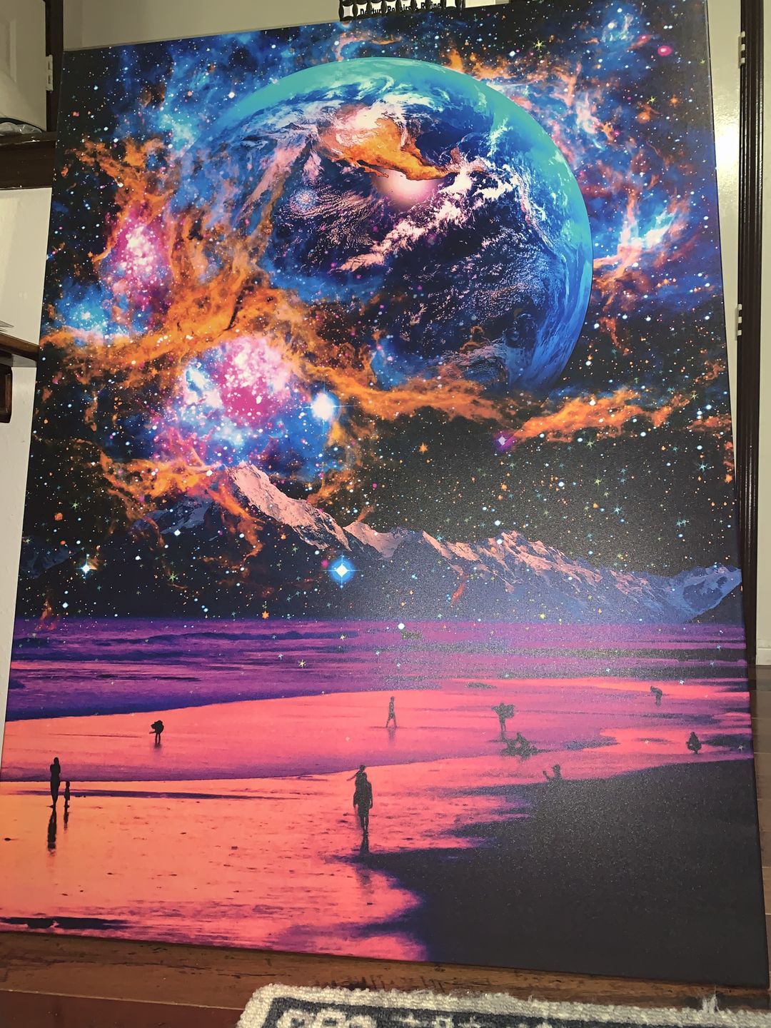 Customer photo review of Forgotten Days Canvas Art