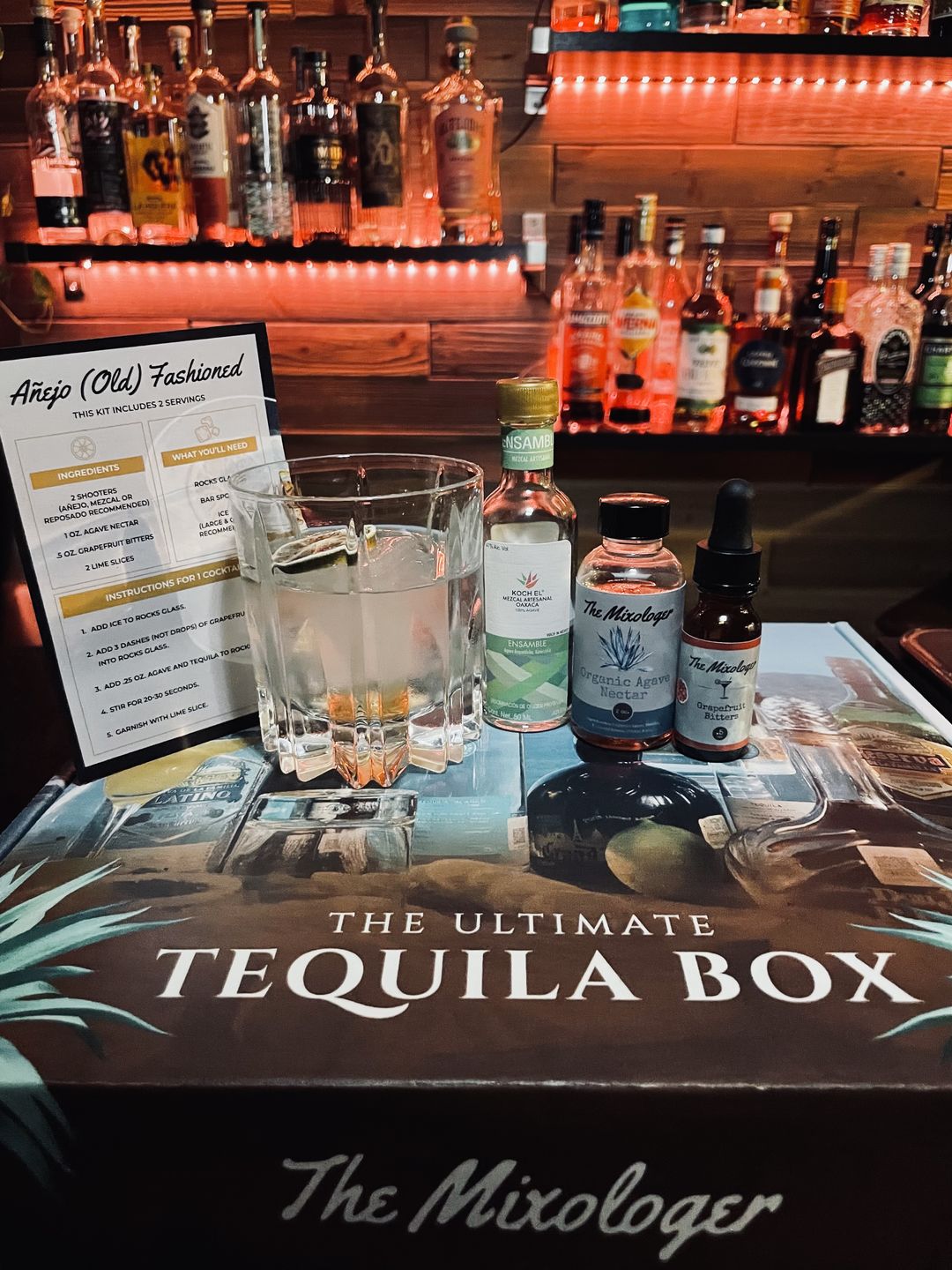 Customer photo review of Ultimate Tequila Box