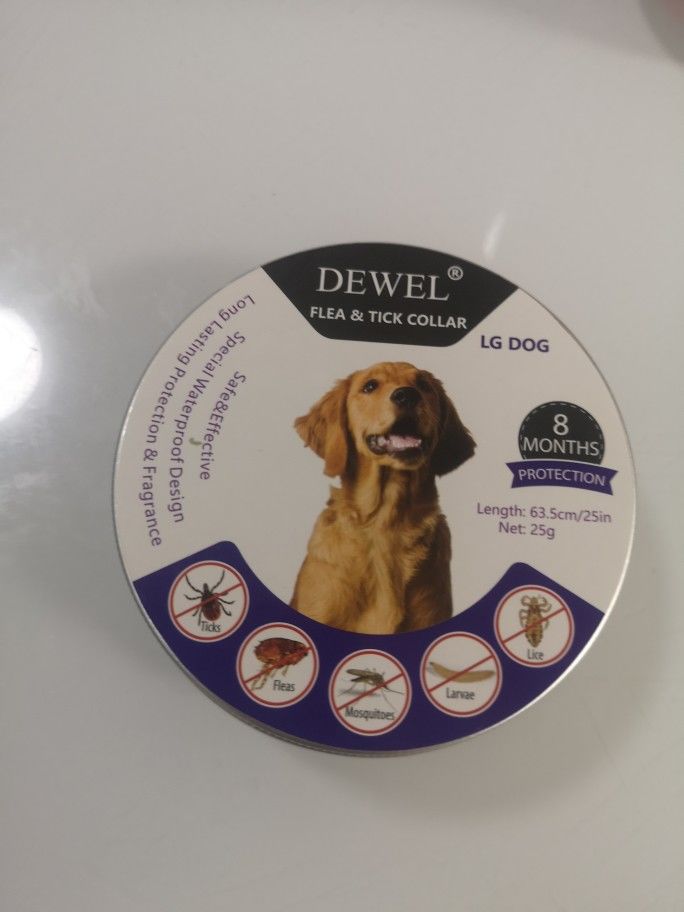 Customer photo review of Copy of Anti Bugs Pets Collar Waterproof 8 Month Protection