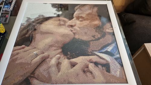 Customer photo review of Diamond Painting - Dein Wunschmotiv