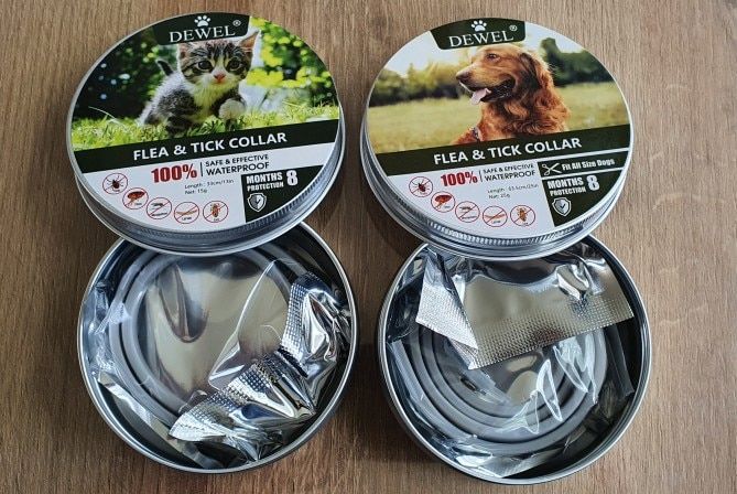 Customer photo review of Copy of Anti Bugs Pets Collar Waterproof 8 Month Protection