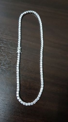 Customer photo review of ICED OUT Tennis Chain