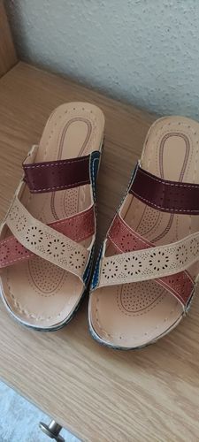 Customer photo review of Sandales Orthopédiques Décontracté Pour Femme