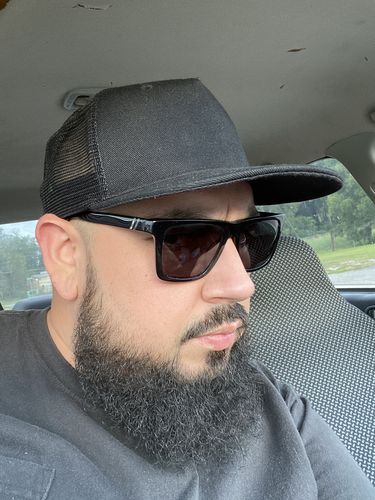 Customer photo review of Blank Trucker - Black