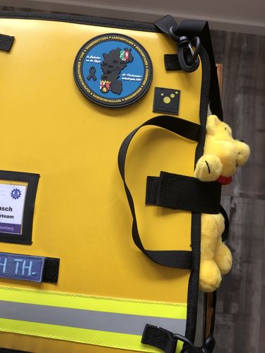 Customer photo review of Solidaritätspatch Hochwasserkatastrophe Rubber Patch