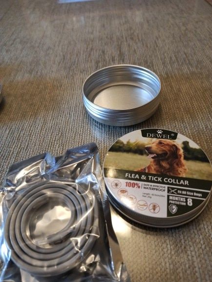 Customer photo review of Copy of Anti Bugs Pets Collar Waterproof 8 Month Protection