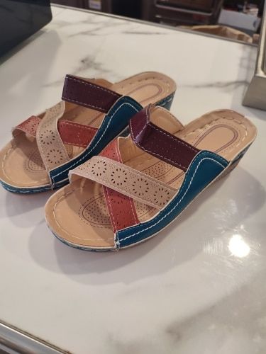 Customer photo review of Sandales Orthopédiques Décontracté Pour Femme