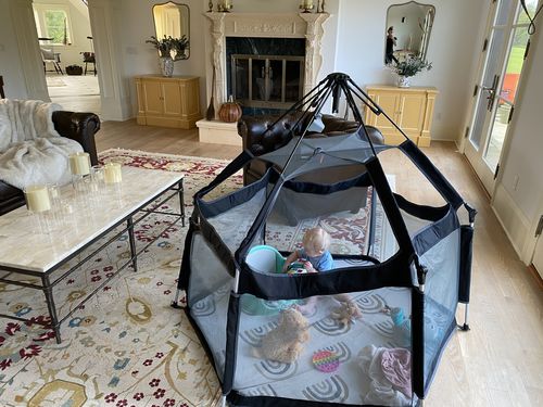 Customer photo review of Pop N' Go® Playpen