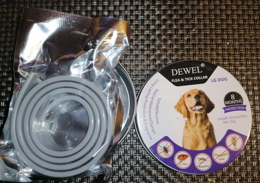 Customer photo review of Copy of Anti Bugs Pets Collar Waterproof 8 Month Protection