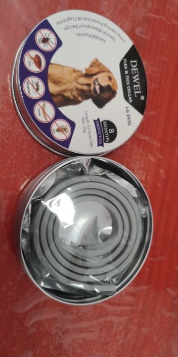 Customer photo review of Copy of Anti Bugs Pets Collar Waterproof 8 Month Protection