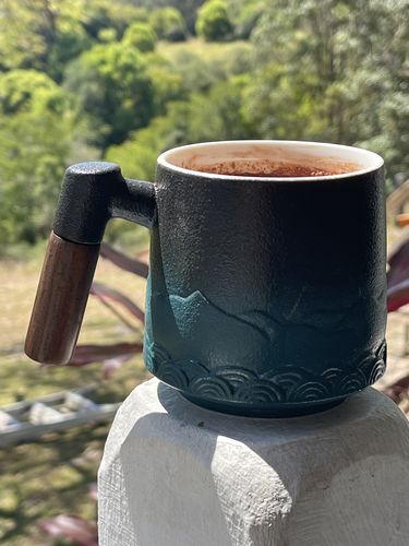 Customer photo review of Mountain & Sea Coffee & Tea Mug
