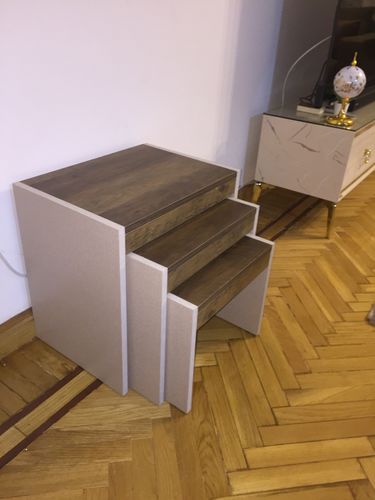 Customer photo review of ثلاث ترابيزات متداخلة - WM13 - ألوان متعددة