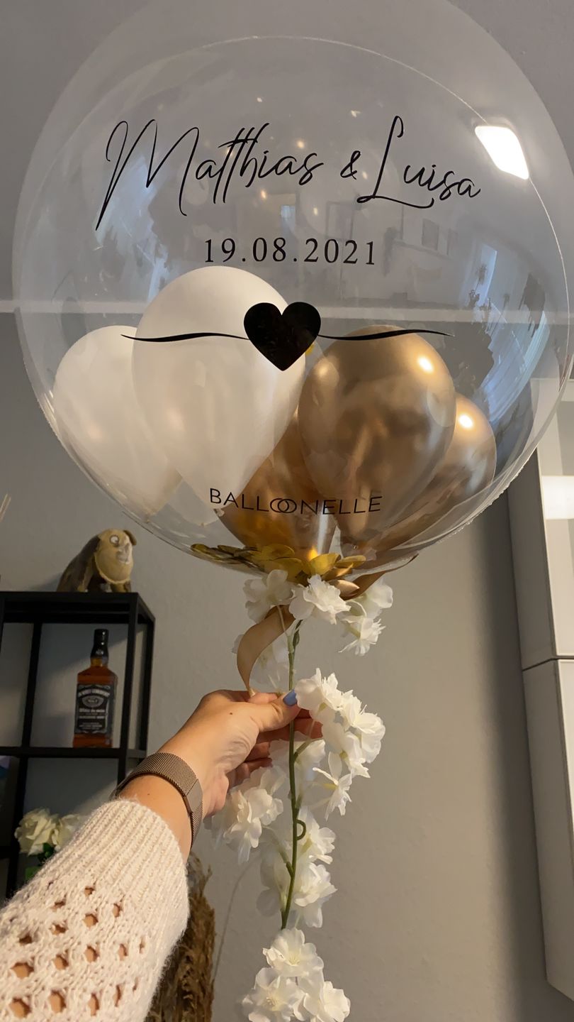 Customer photo review of Wedding Blossom Designer Ballon