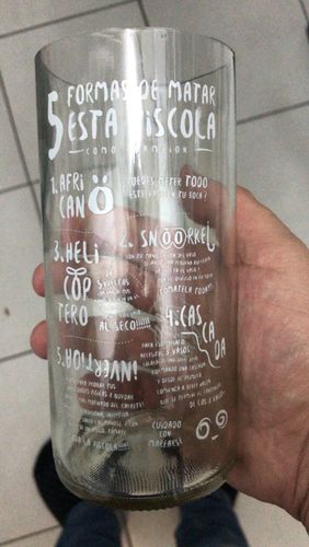 Customer photo review of Piscoleros Juego de 6 Vasos