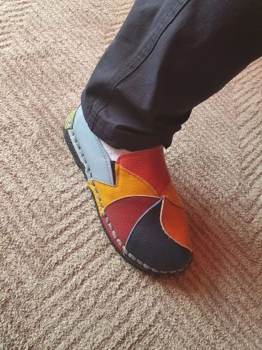 Customer photo review of Mocassins Orthopédiques Décontractés Confortables Pour Homme, Femme