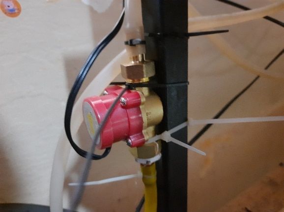 Customer photo review of Cloudray HT Water Flow Switch With Pagoda Head