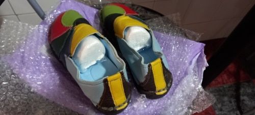 Customer photo review of Mocassins Orthopédiques Décontractés Confortables Pour Homme, Femme