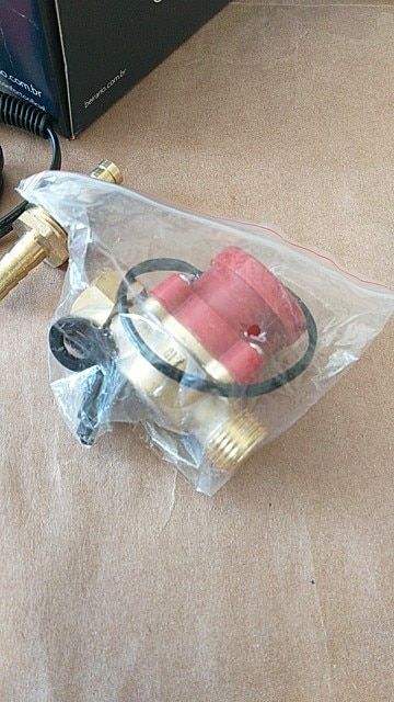 Customer photo review of Cloudray HT Water Flow Switch With Pagoda Head
