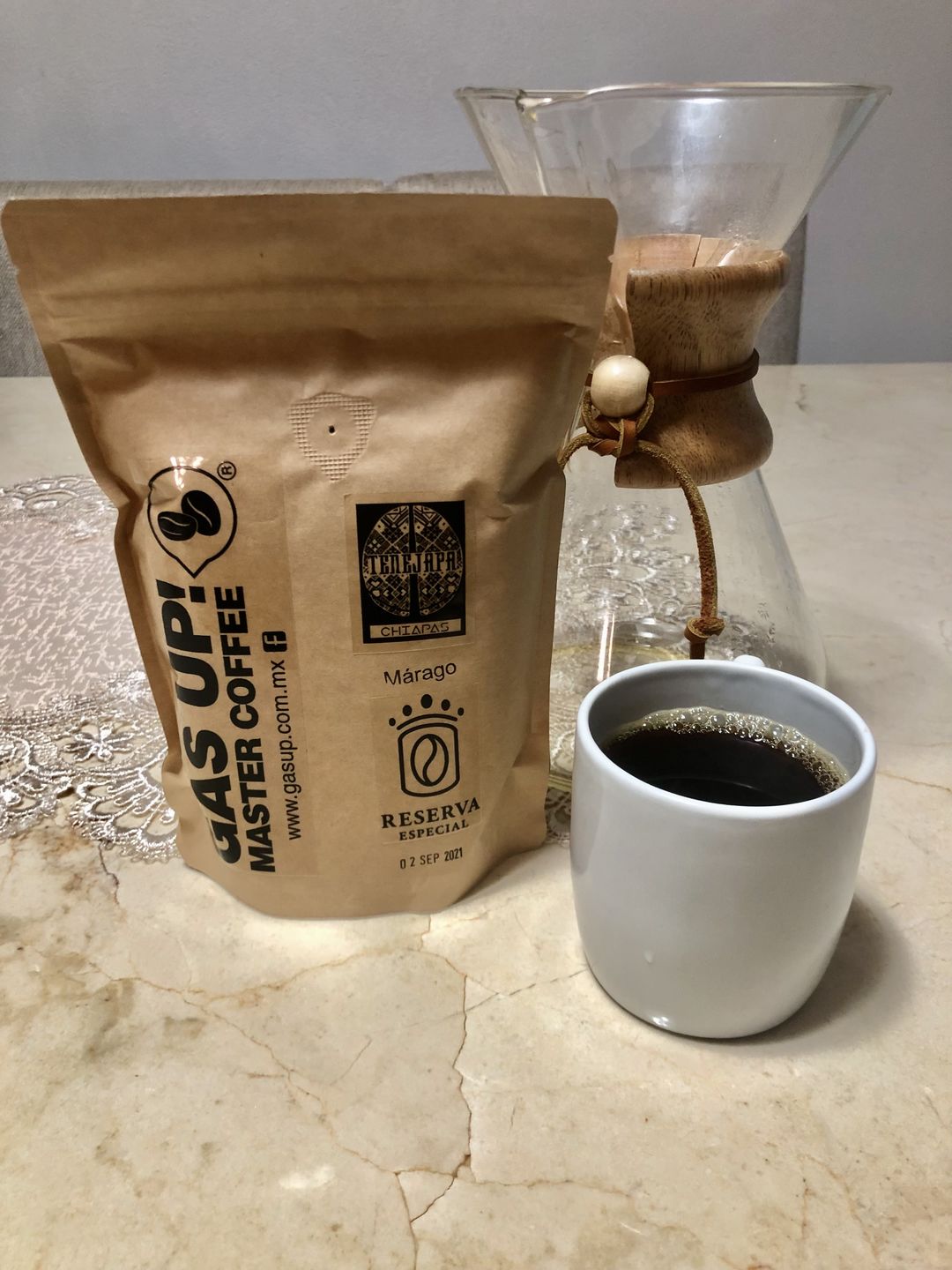 Customer photo review of Café de Chiapas, Márago de Caracol Finca Yabteclum