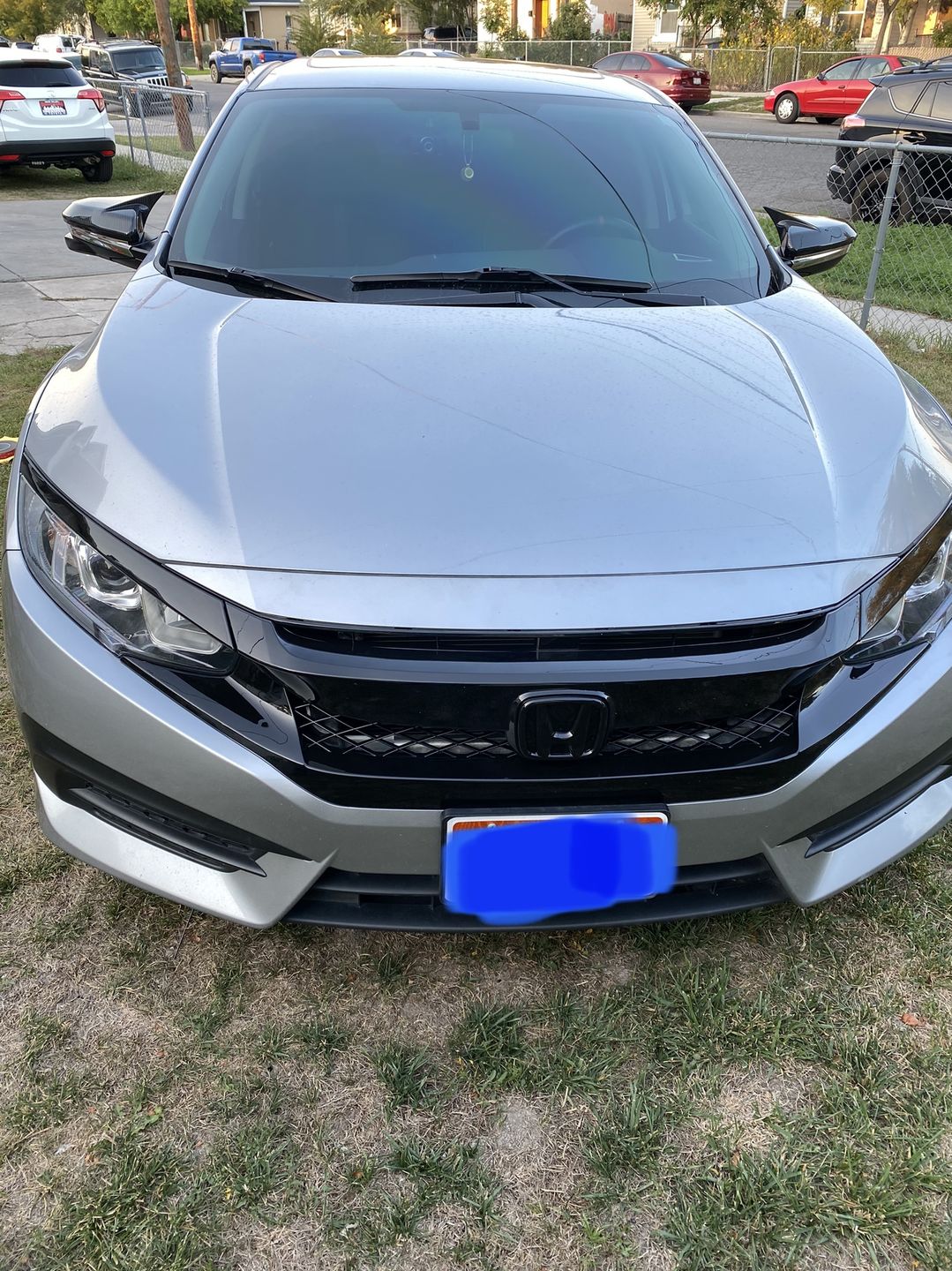 Customer photo review of Type R Style Grille for 16-18 Honda Civic Sedan/Hatchback