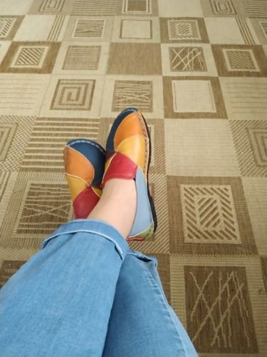 Customer photo review of Mocassins Orthopédiques Décontractés Confortables Pour Homme, Femme