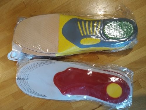 Customer photo review of HexoSole™ Orthopedic Flat Foot Insoles (1 Pair)