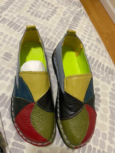 Customer photo review of Mocassins Orthopédiques Décontractés Confortables Pour Homme, Femme