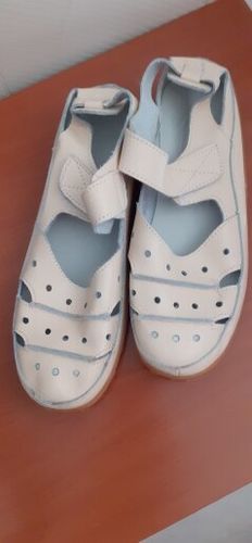 Customer photo review of Sandales plates Orthopédique à crochet creux pour femmes